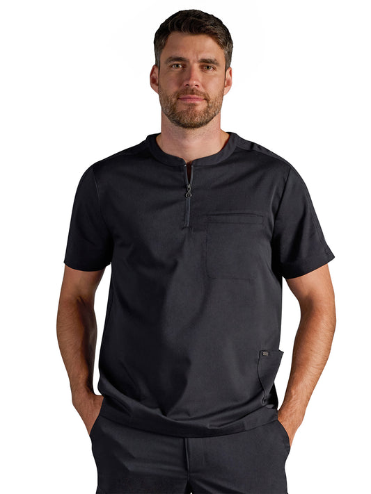 Men's Victor Quarter-Zip Scrub Top