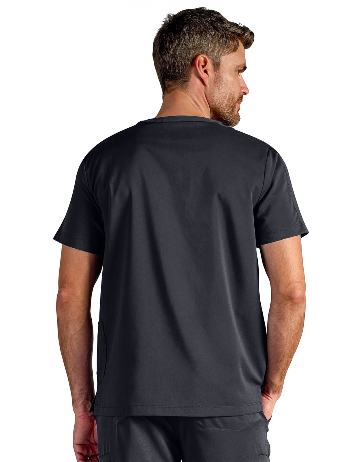 Men's Victor Quarter-Zip Scrub Top