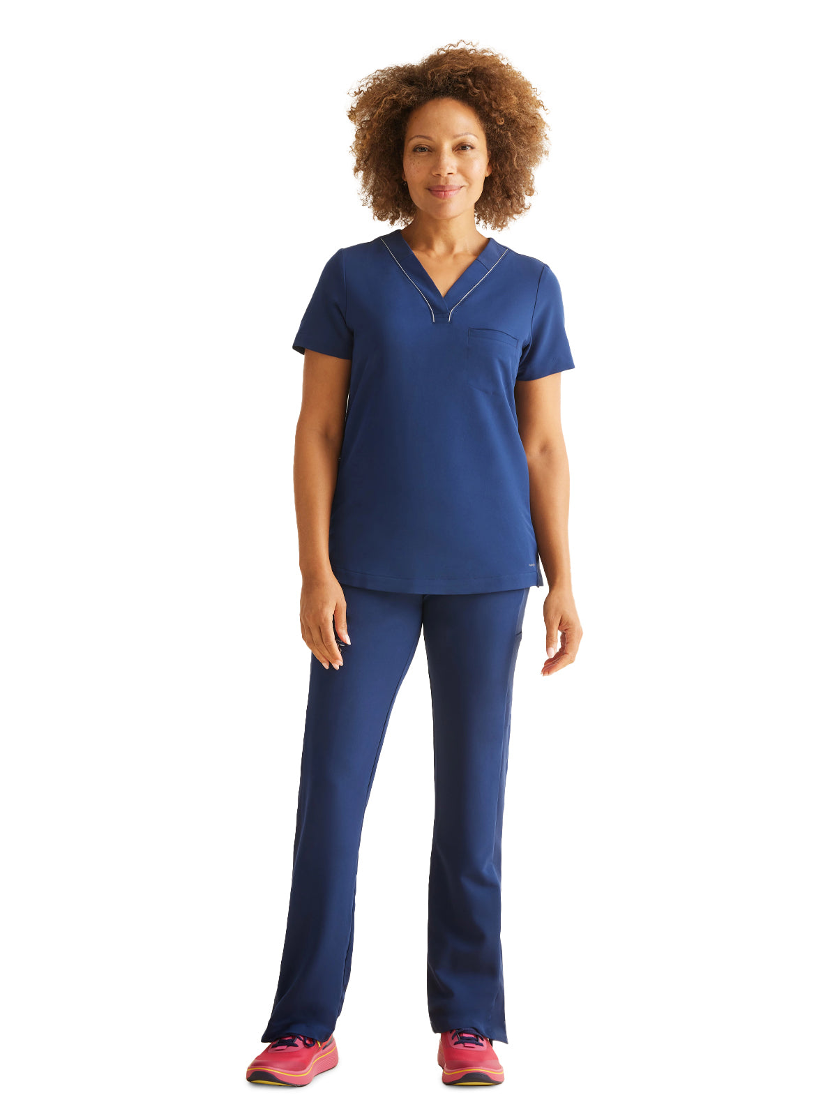 Women's 1-Pocket V-Neck Scrub Top