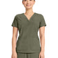 Women's 3-Pocket Y-Neck Top - HH751 - Olive