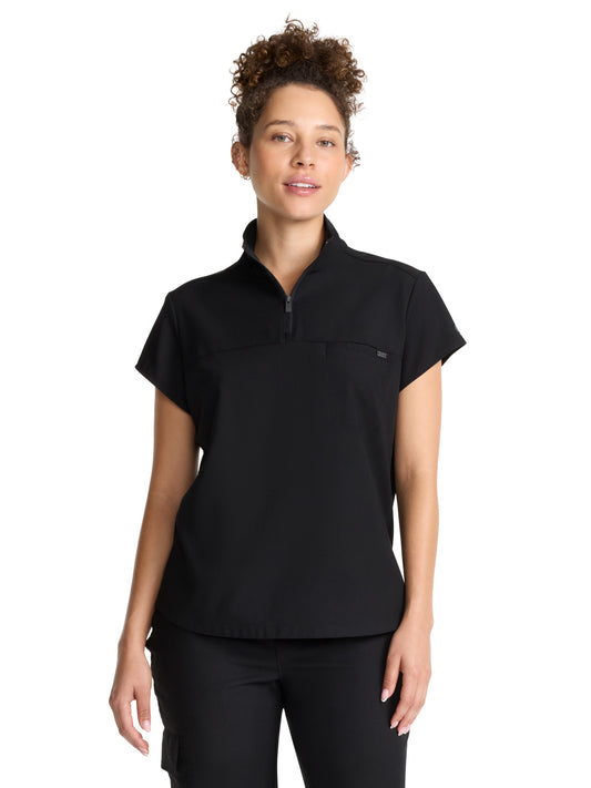 Women's 1-Pocket Partial Zip Top