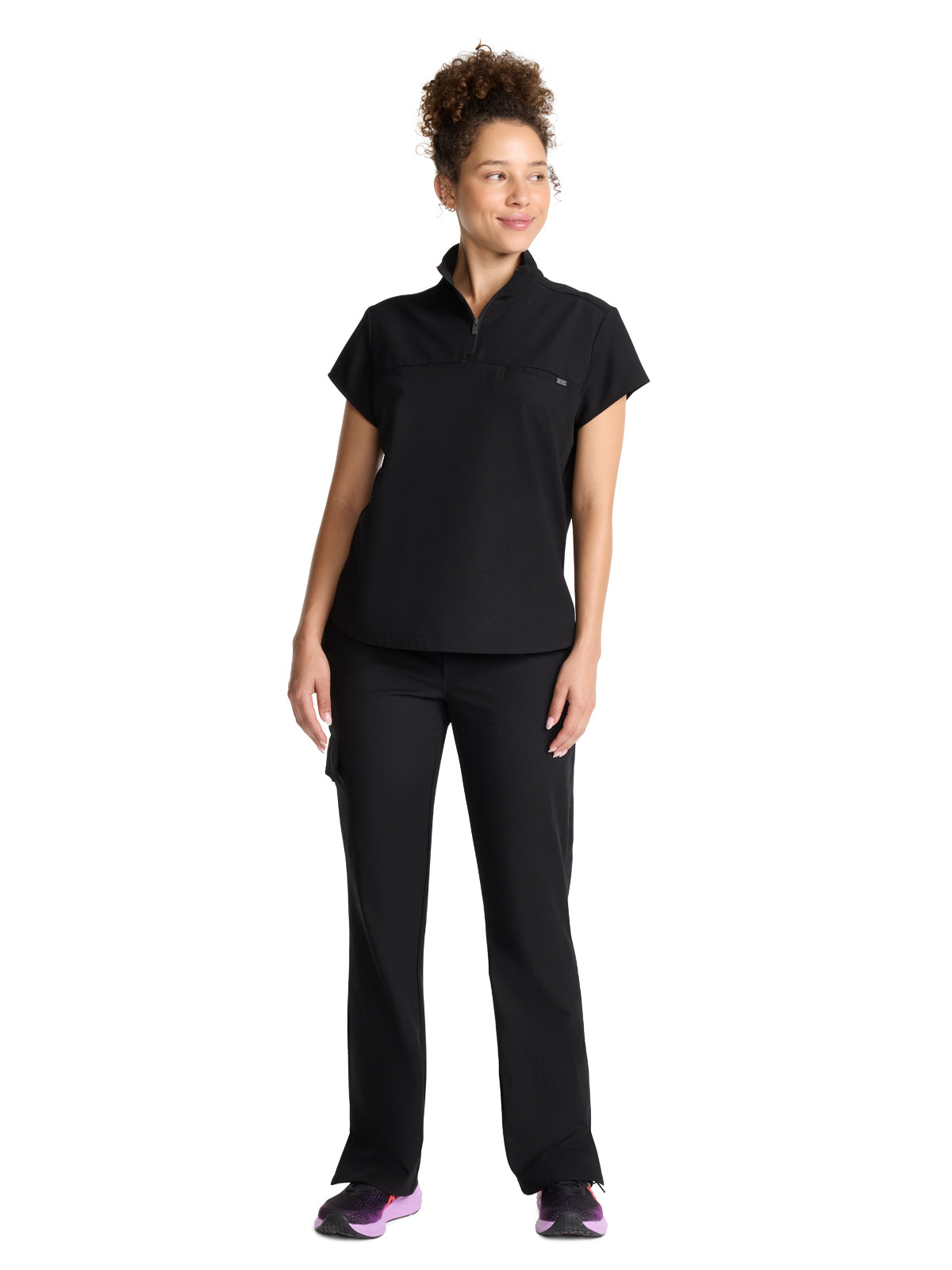 Women's 1-Pocket Partial Zip Top