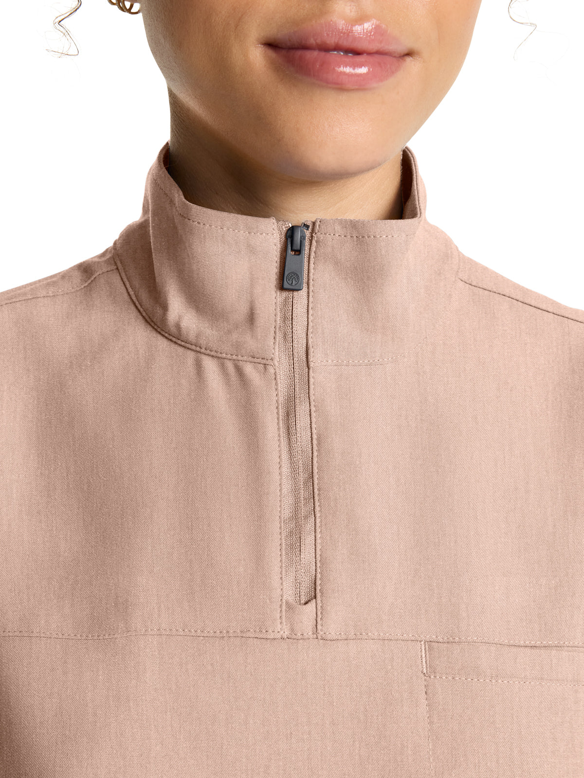 Women's 1-Pocket Partial Zip Top