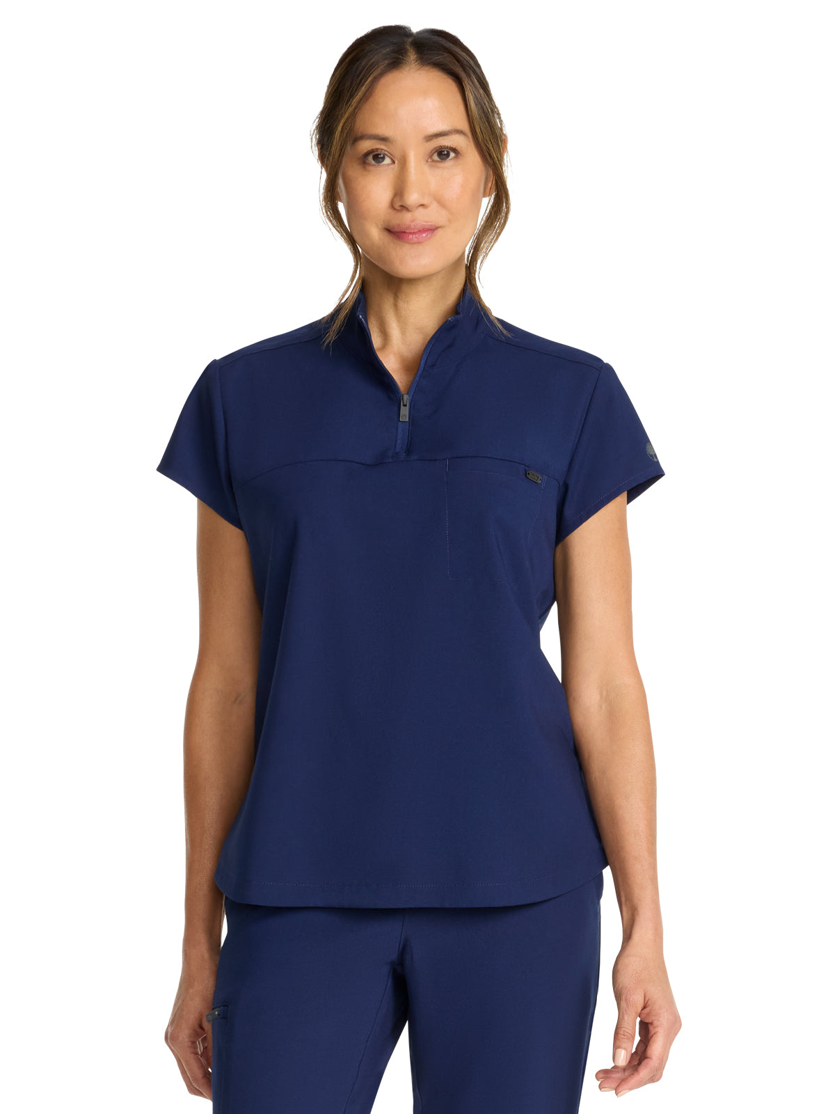 Women's 1-Pocket Partial Zip Top