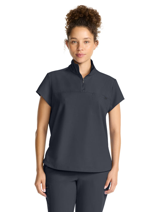 Women's 1-Pocket Partial Zip Top