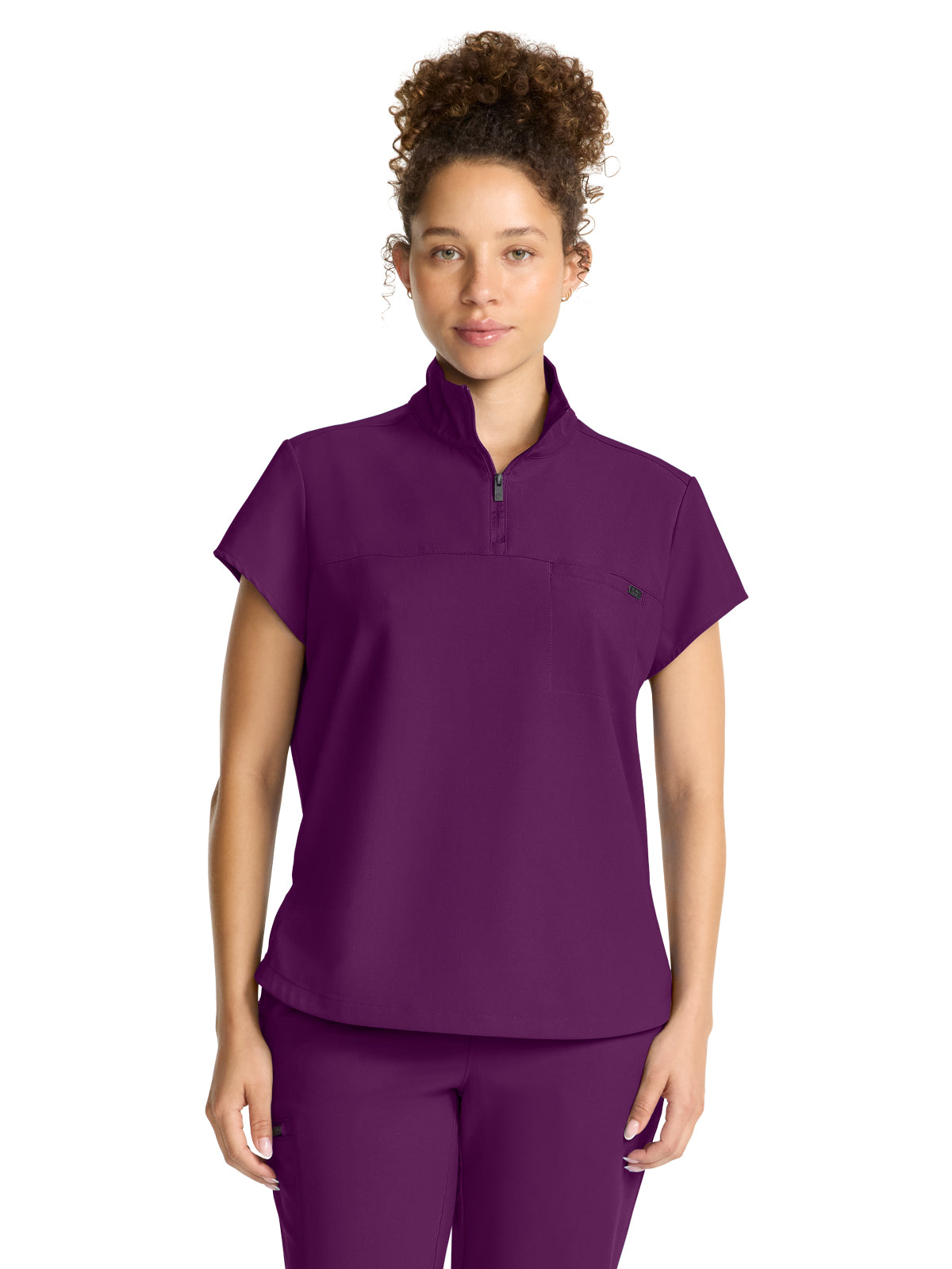 Women's 1-Pocket Partial Zip Top