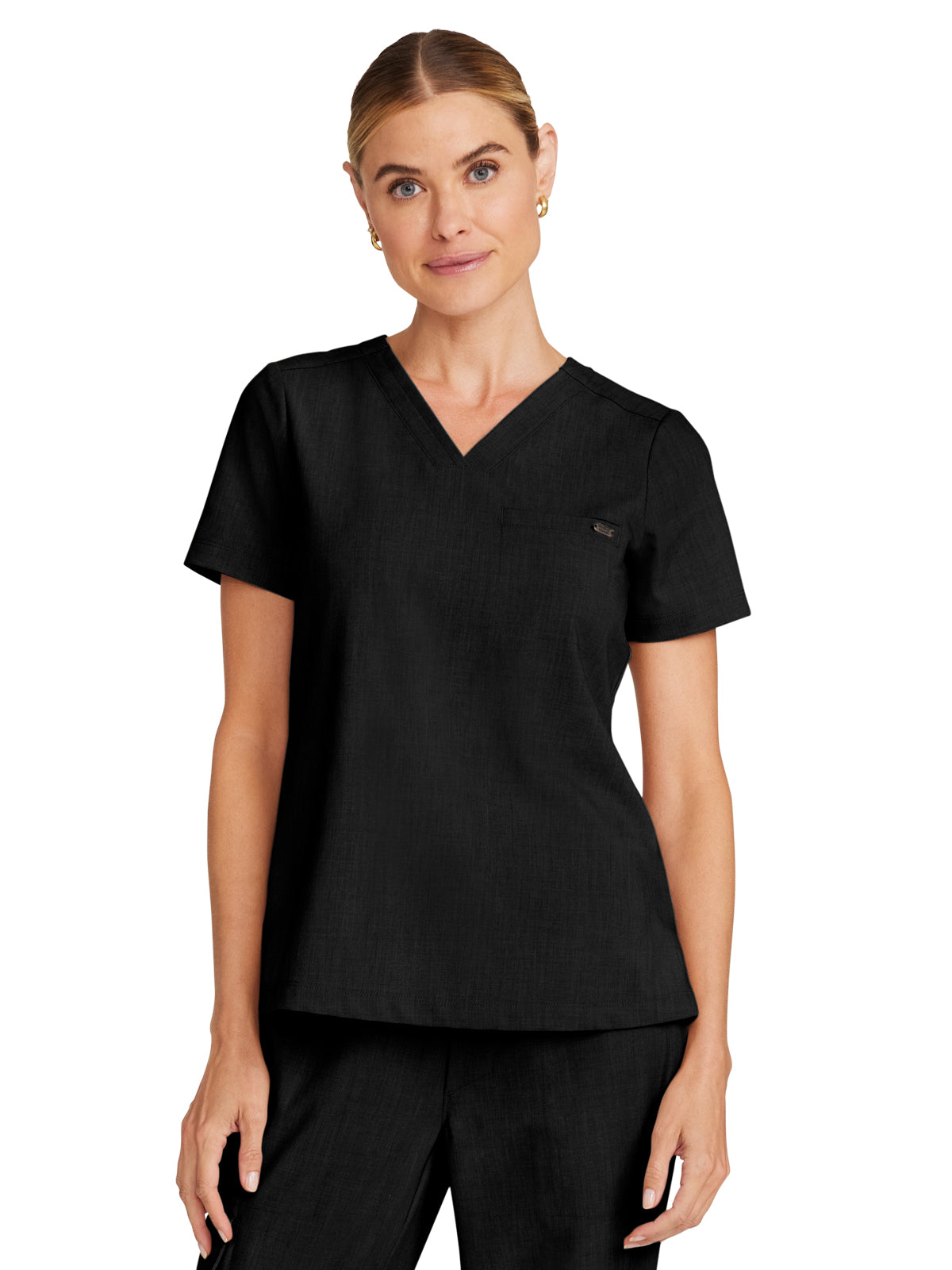 Women's 1-Pocket V-Neck Top