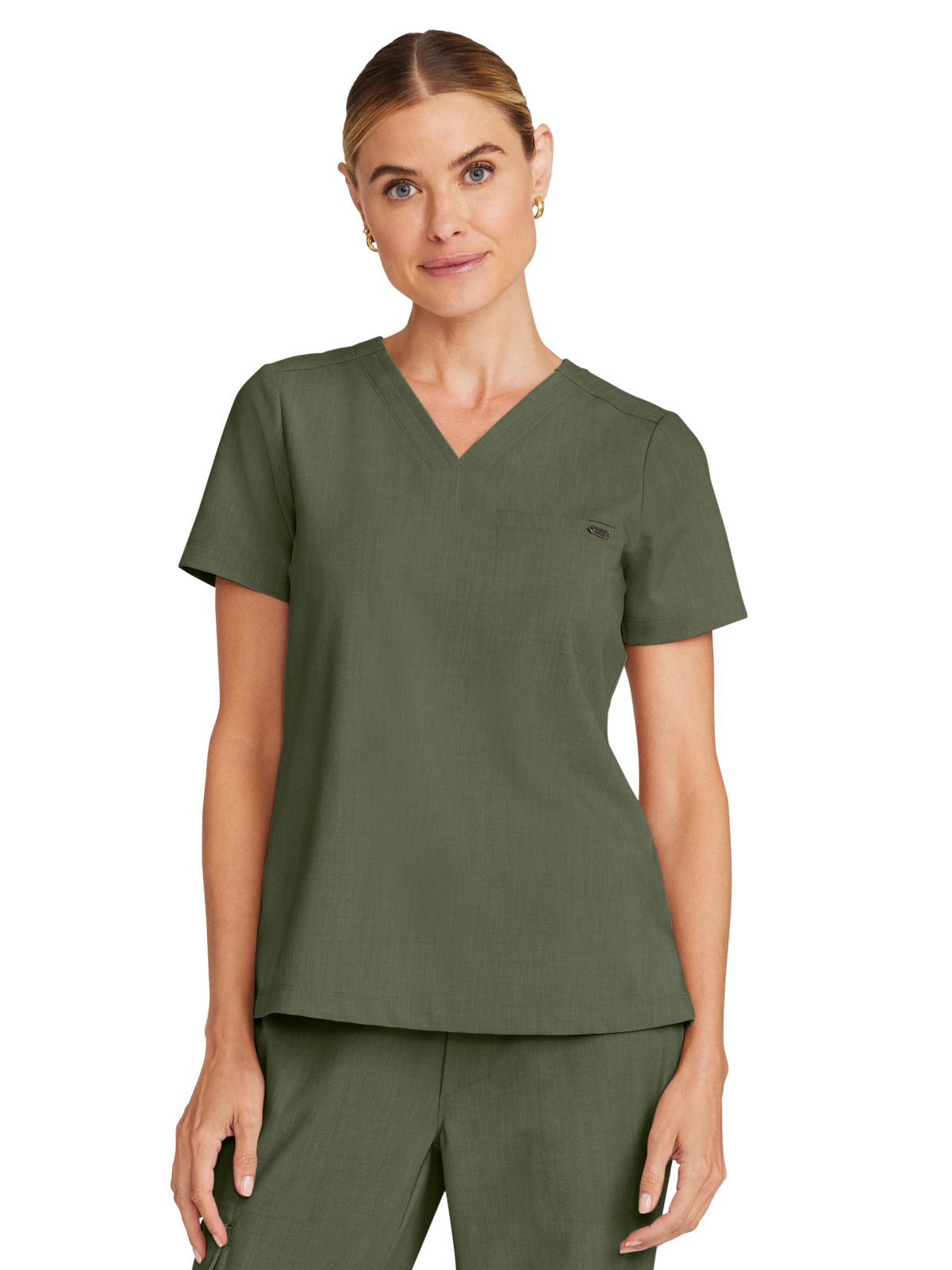 Women's 1-Pocket V-Neck Top