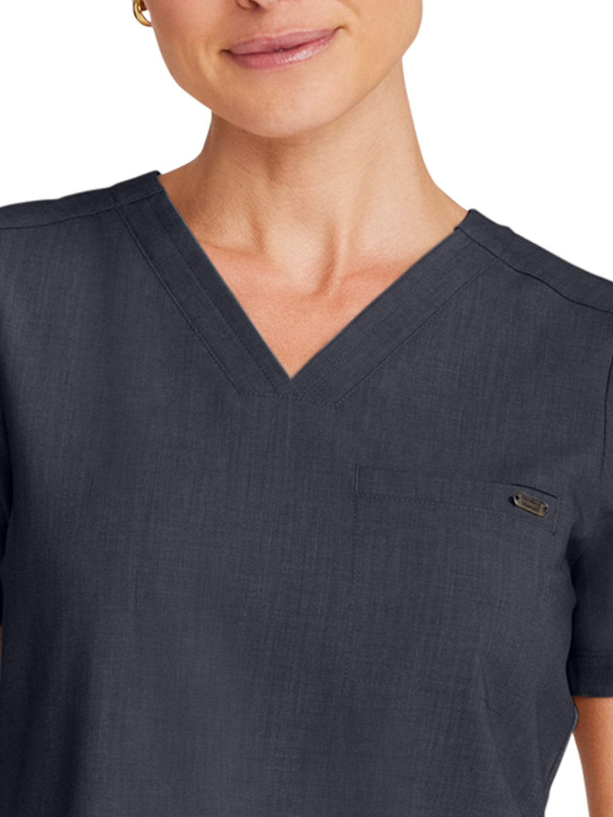 Women's 1-Pocket V-Neck Top