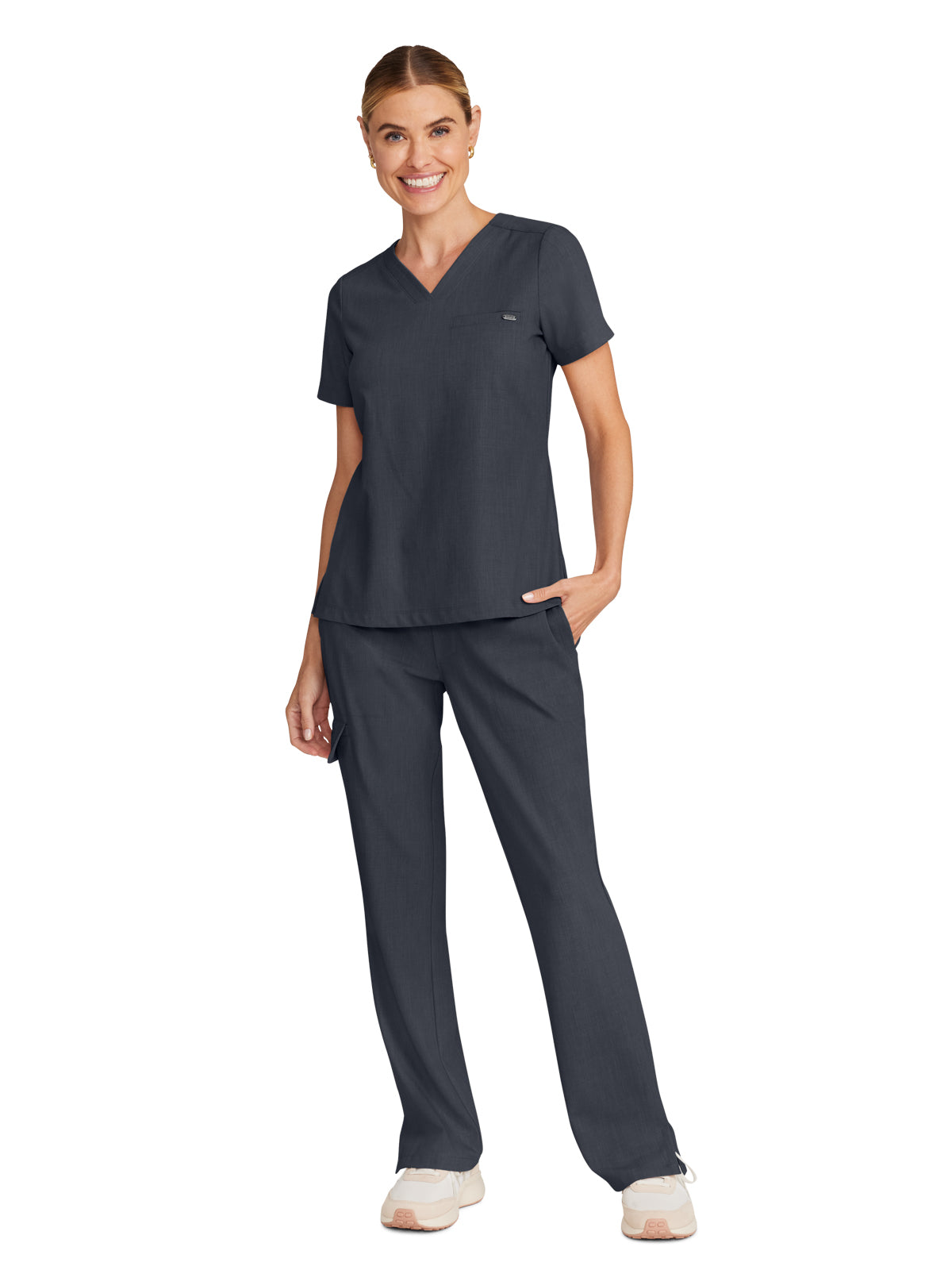 Women's 1-Pocket V-Neck Top