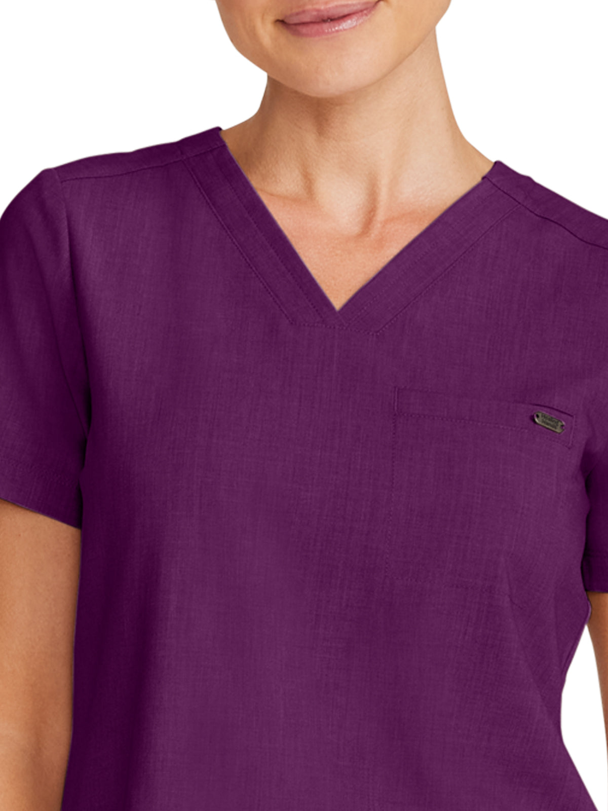 Women's 1-Pocket V-Neck Top