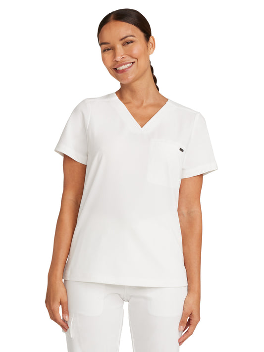 Women's 1-Pocket V-Neck Top