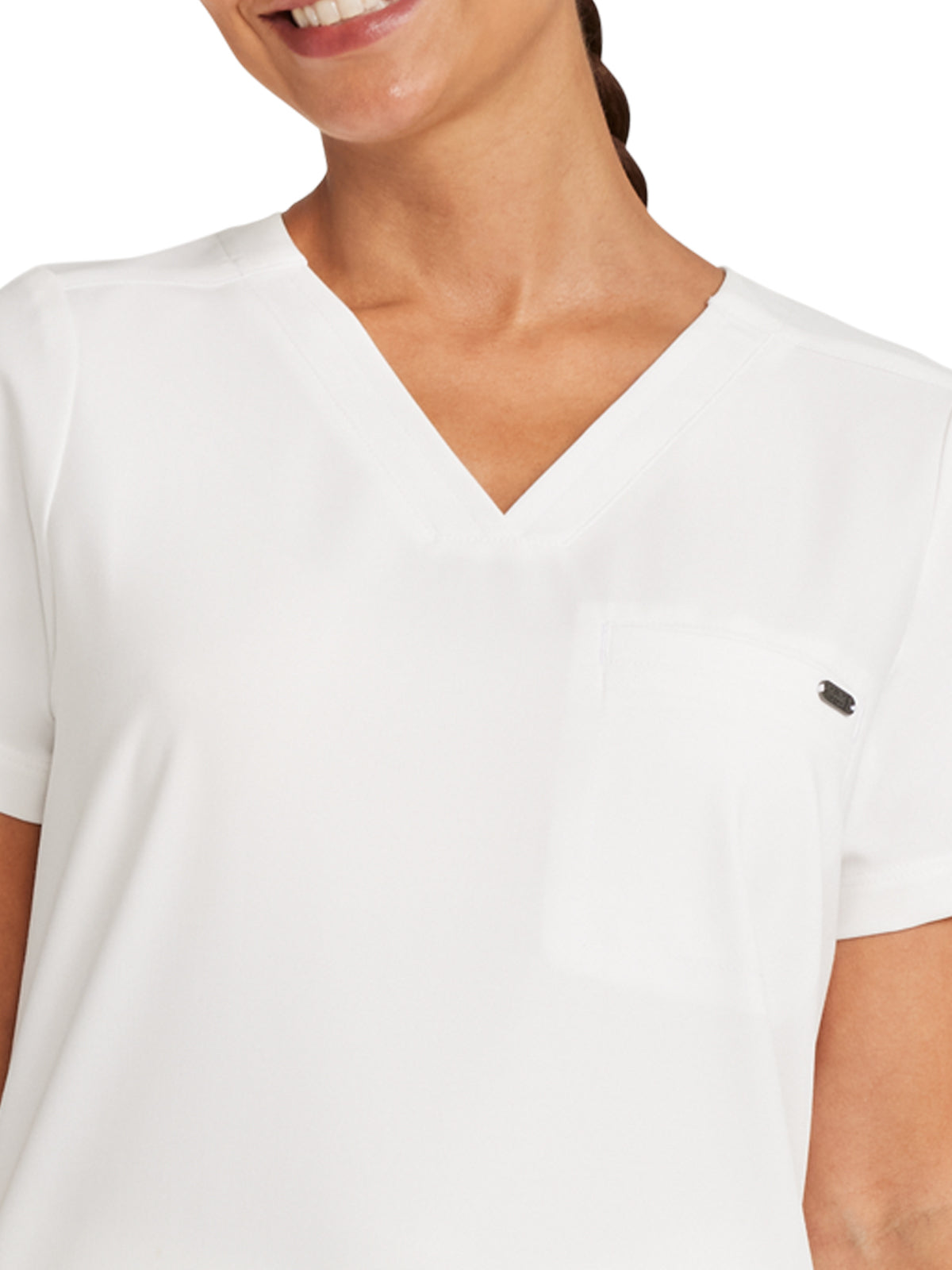 Women's 1-Pocket V-Neck Top