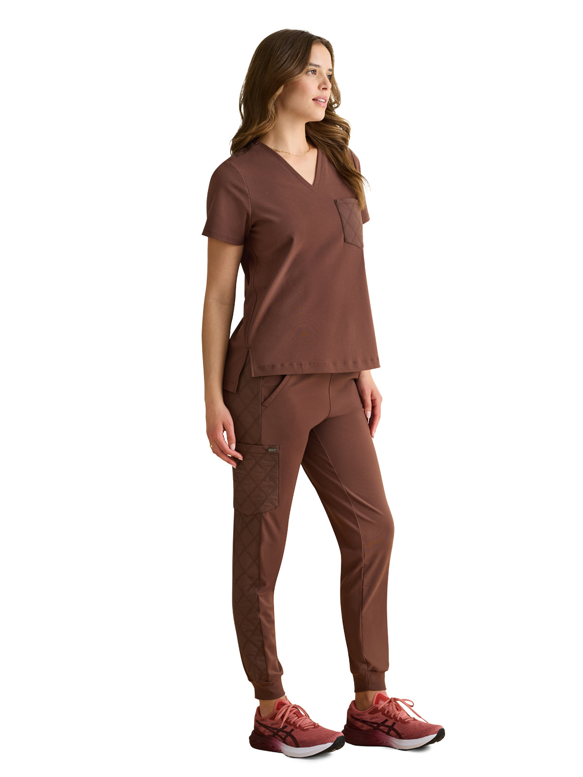 Women's 1-Pocket V-Neck Top