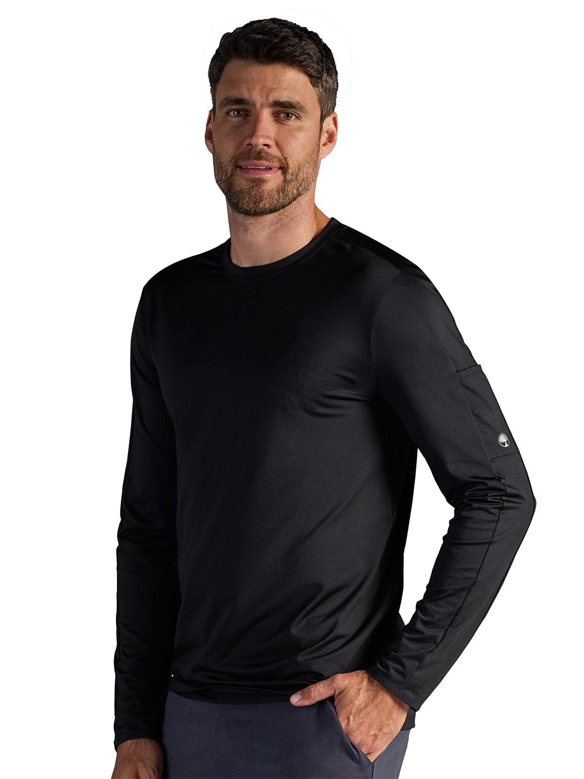 Men's Vaughn Long-Sleeve Crew Tee