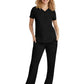 Women's 2-Pocket Taylor Flat Front Pant - 9095 - Black