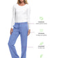 Women's 2-Pocket Taylor Flat Front Pant - 9095 - Ceil