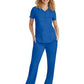 Women's 2-Pocket Taylor Flat Front Pant - 9095 - Royal