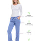 Women's Elastic Waistband Pant