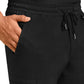 Men's 6-Pocket Daniel Two-Way Stretch Fabric Pant - 9300 - Black