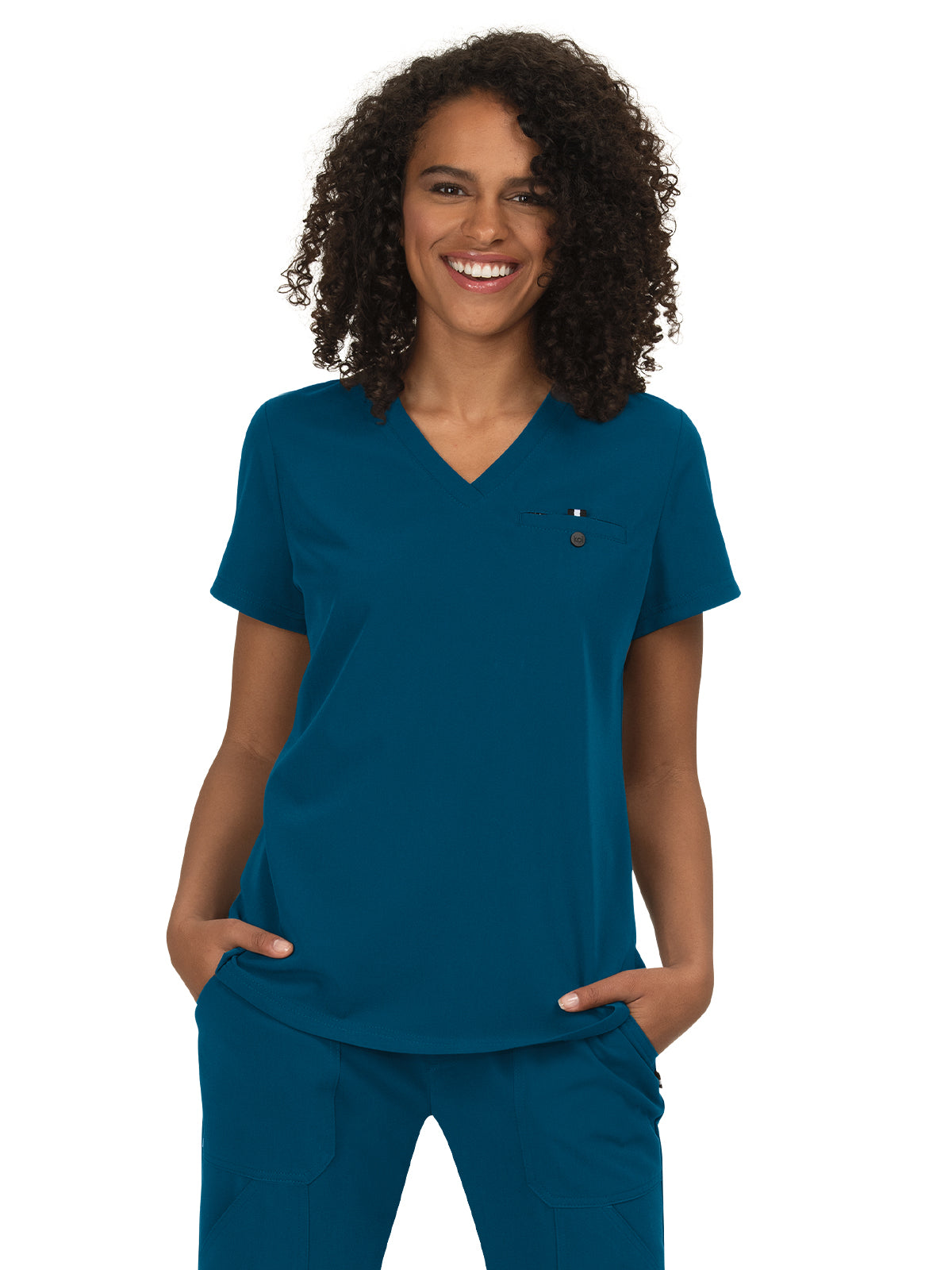 Women's 1-Pocket Tuck-In Ready to Work Scrub Top