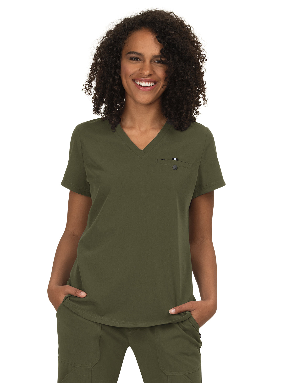 Women's 1-Pocket Tuck-In Ready to Work Scrub Top