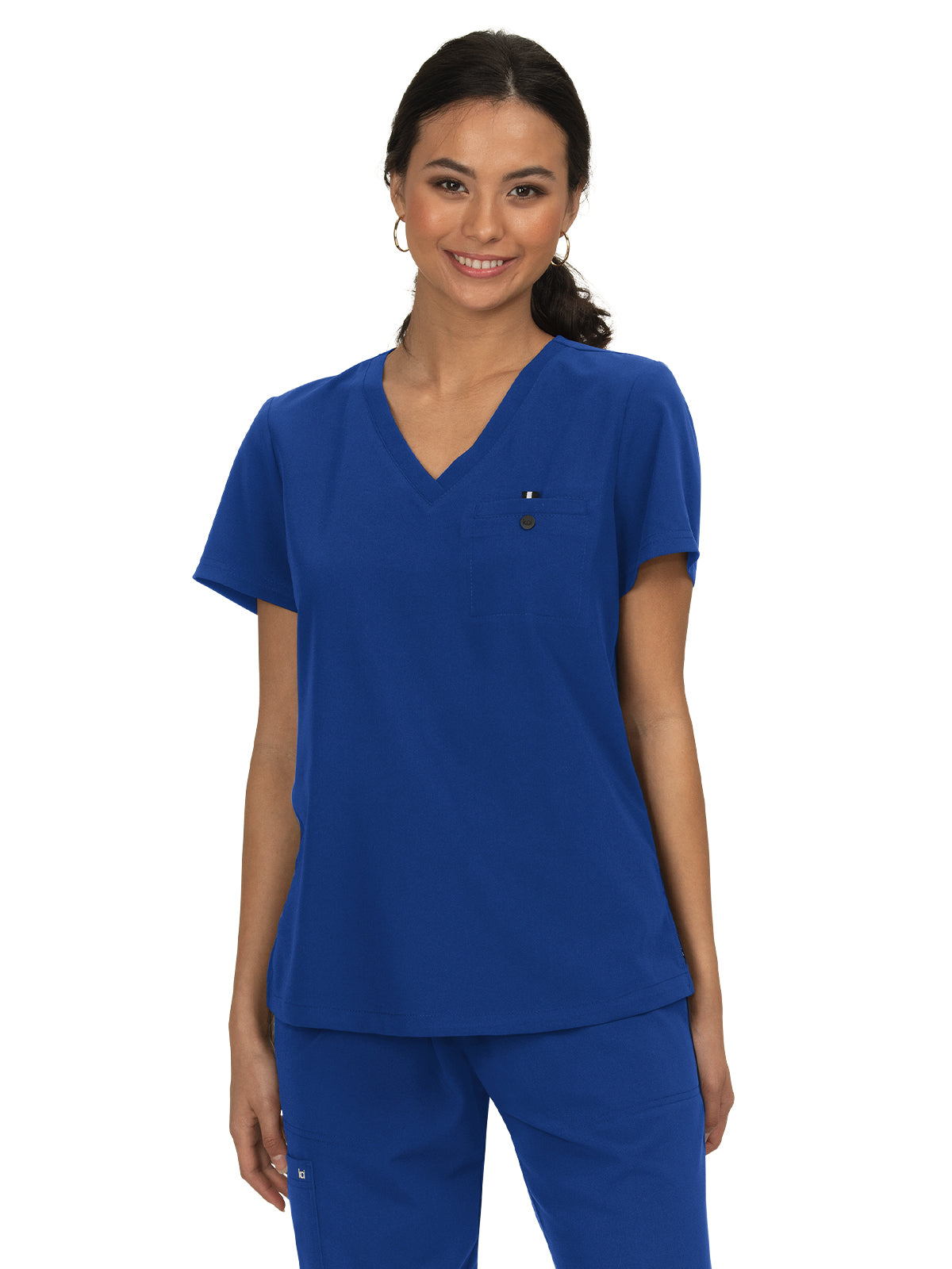 Women's 1-Pocket Tuck-In Ready to Work Scrub Top