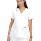 Women's 3-Pocket Wide V-Neck Stretch Hustle and Heart Top