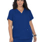 Women's 3-Pocket Wide V-Neck Stretch Hustle and Heart Scrub Top