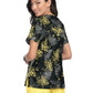 Women's 2-Pocket Keyhole Neckline Print Lola Scrub Top