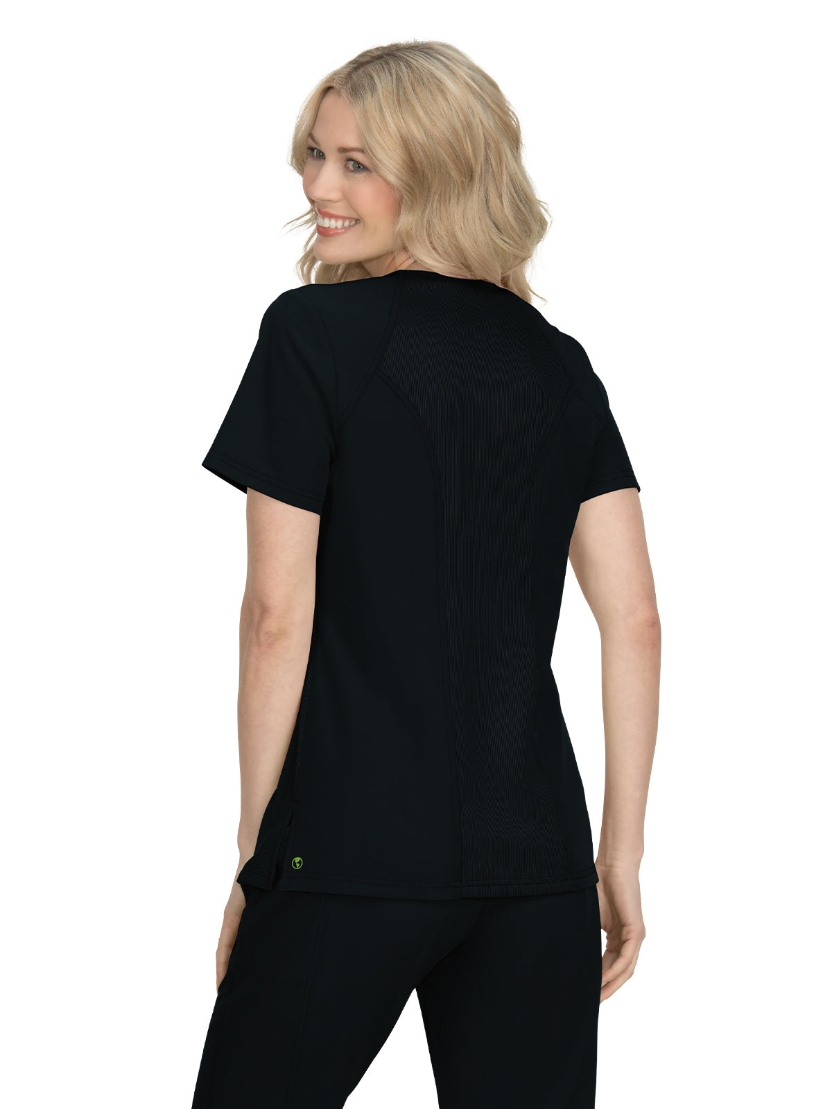 Women's 2-Pocket Eco-Friendly Longevity Scrub Top