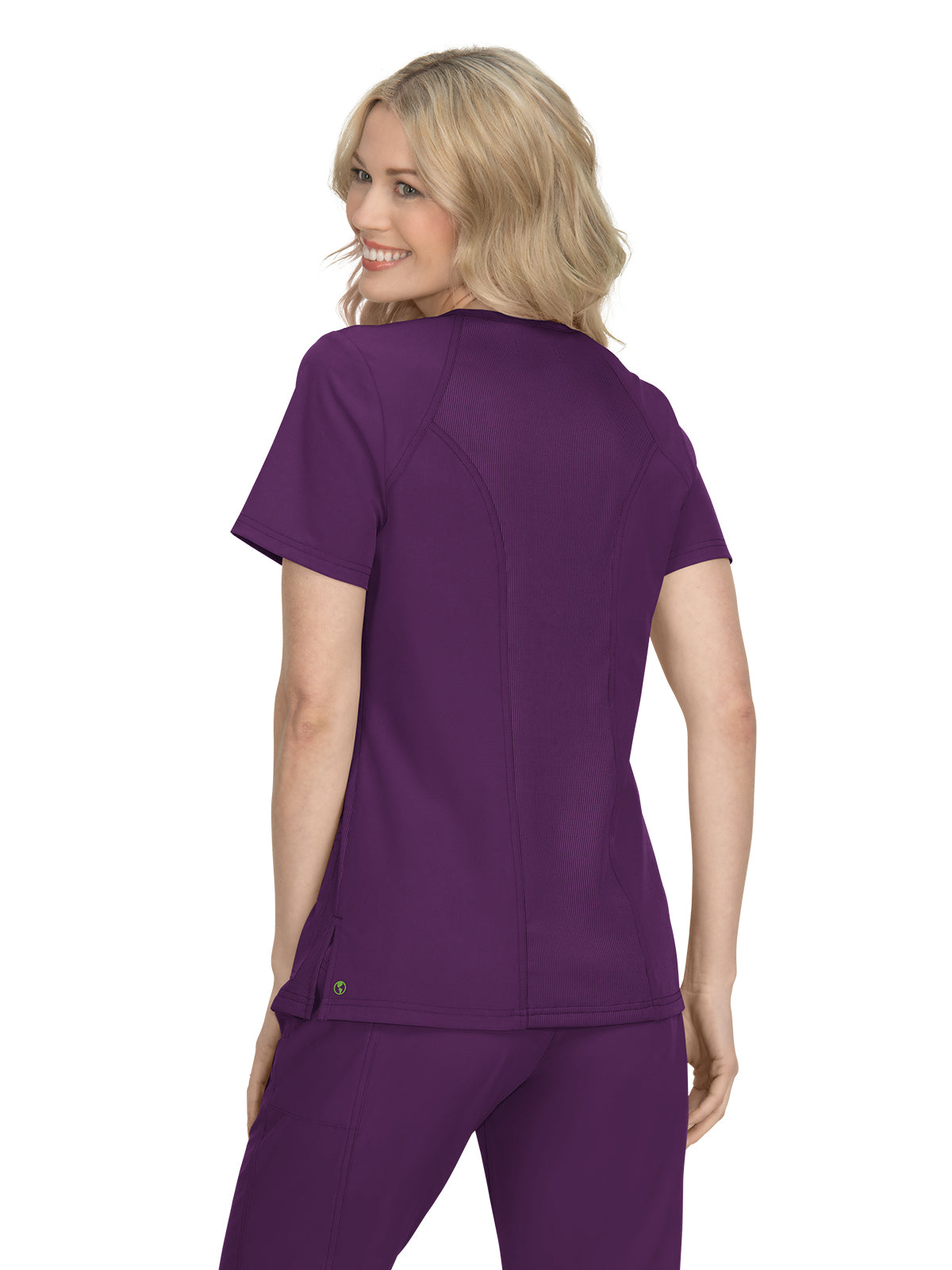 Women's 2-Pocket Eco-Friendly Longevity Scrub Top