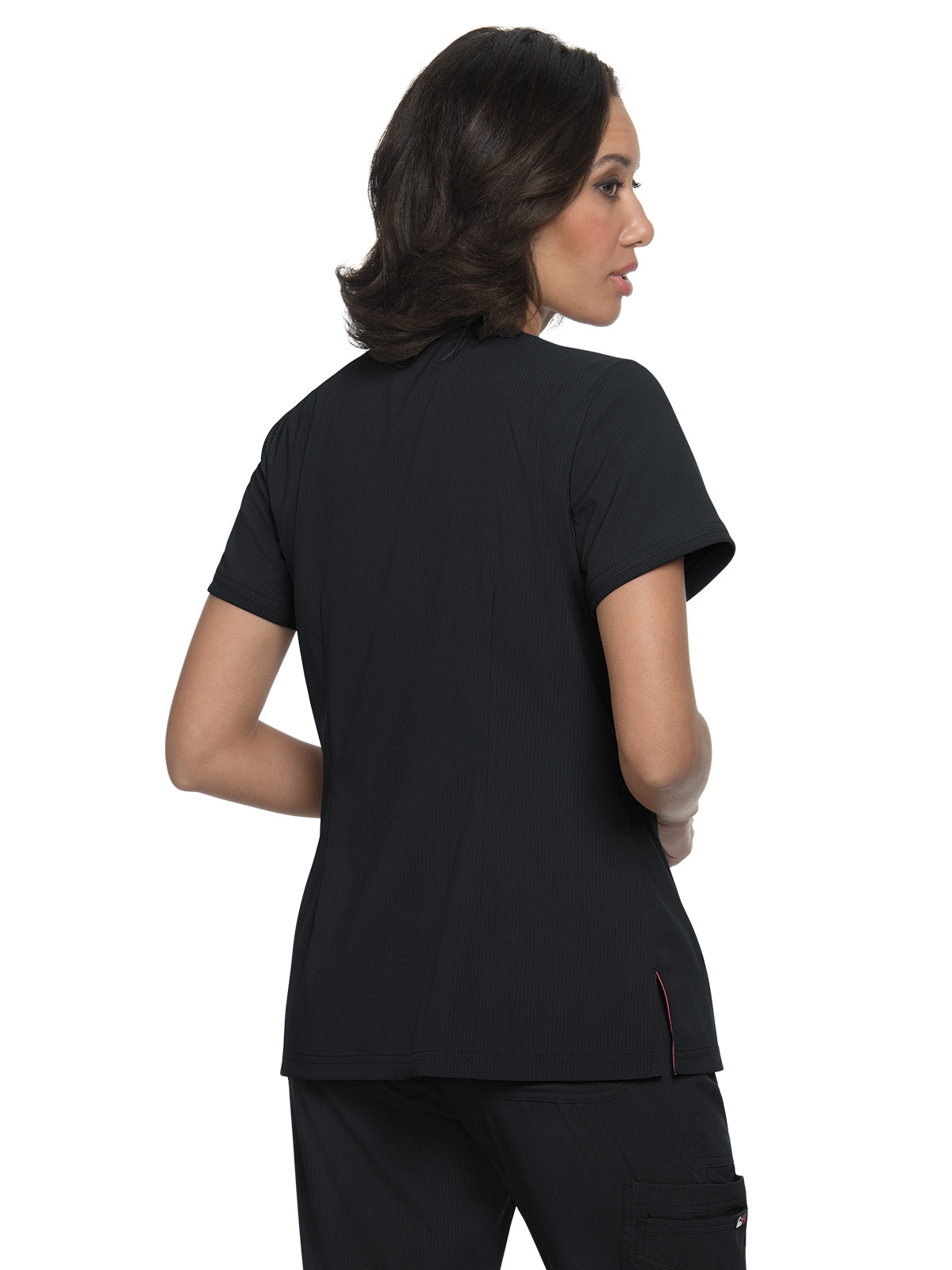 Women's 1-Pocket Stretch Tuck-In Vivacious Scrub Top