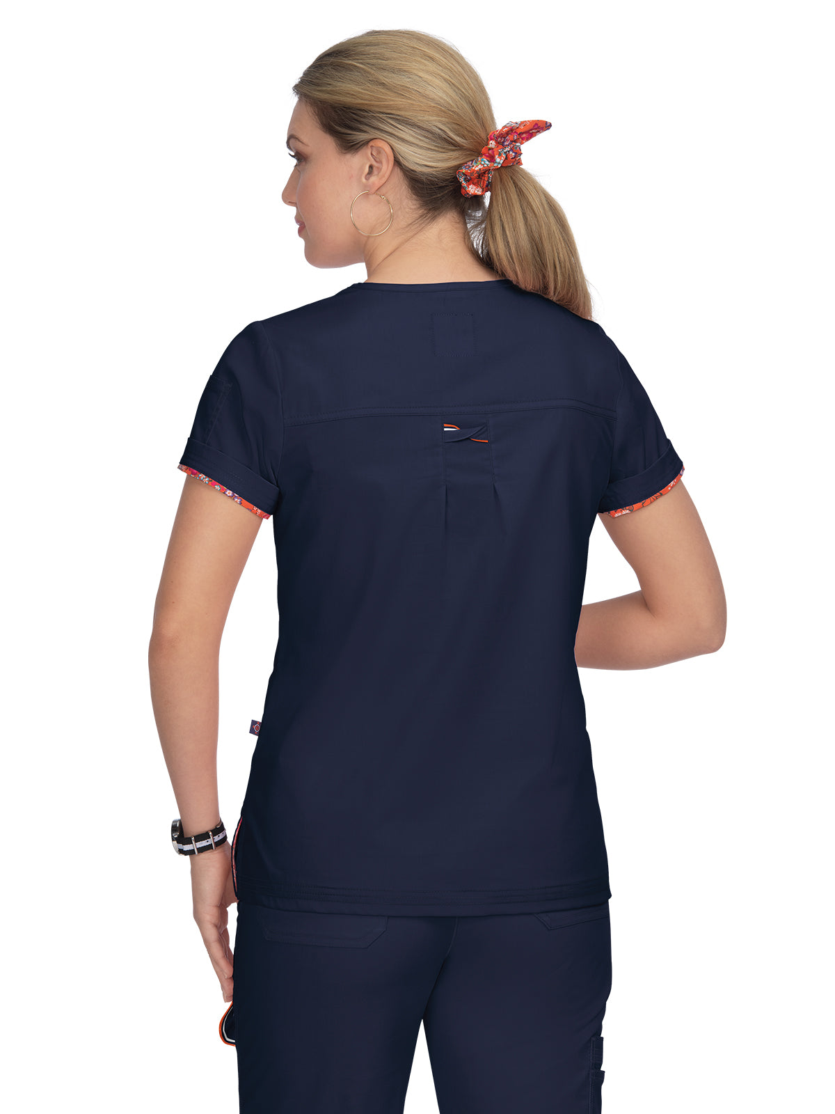 Women's Breathable Stretch Liv Scrub Top