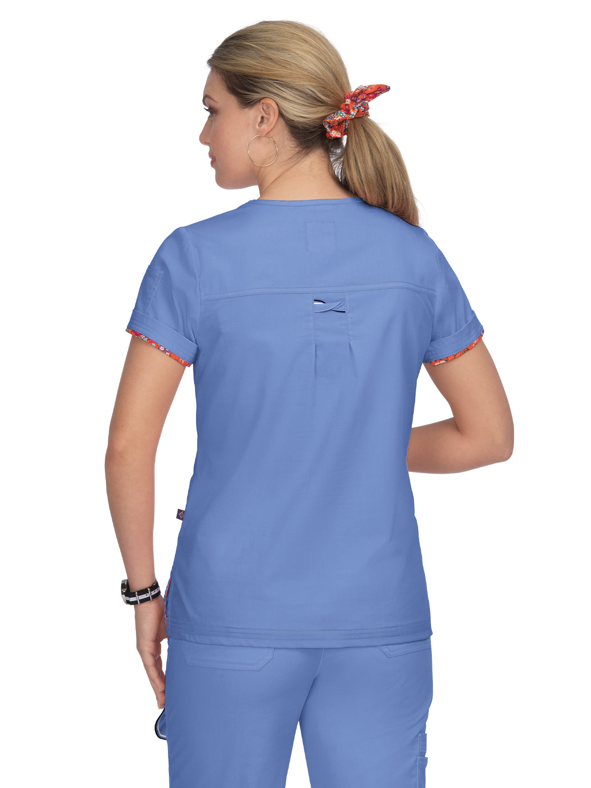 Women's Breathable Stretch Liv Scrub Top