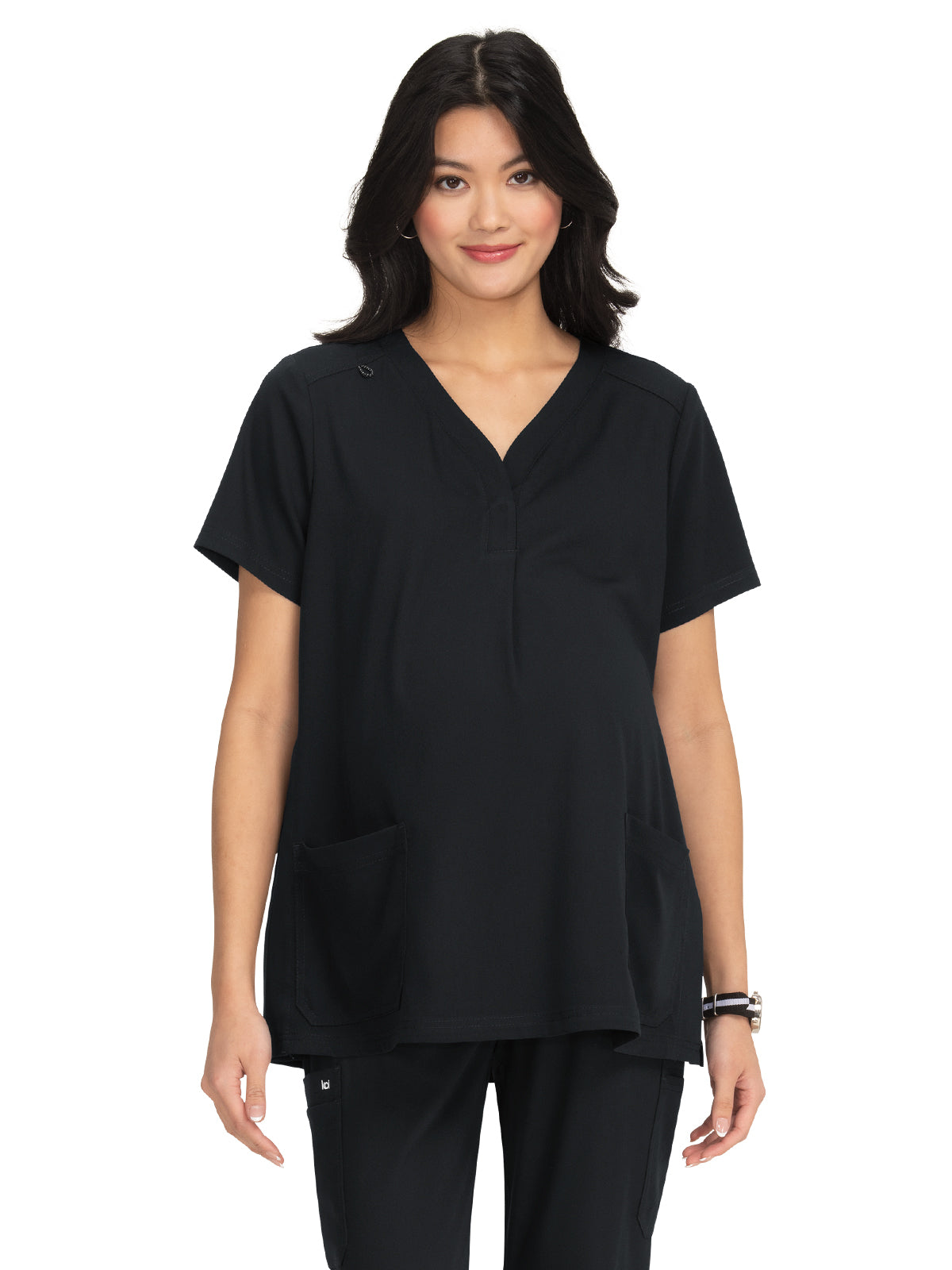 Women's 2-Pocket Maternity Onboard Top