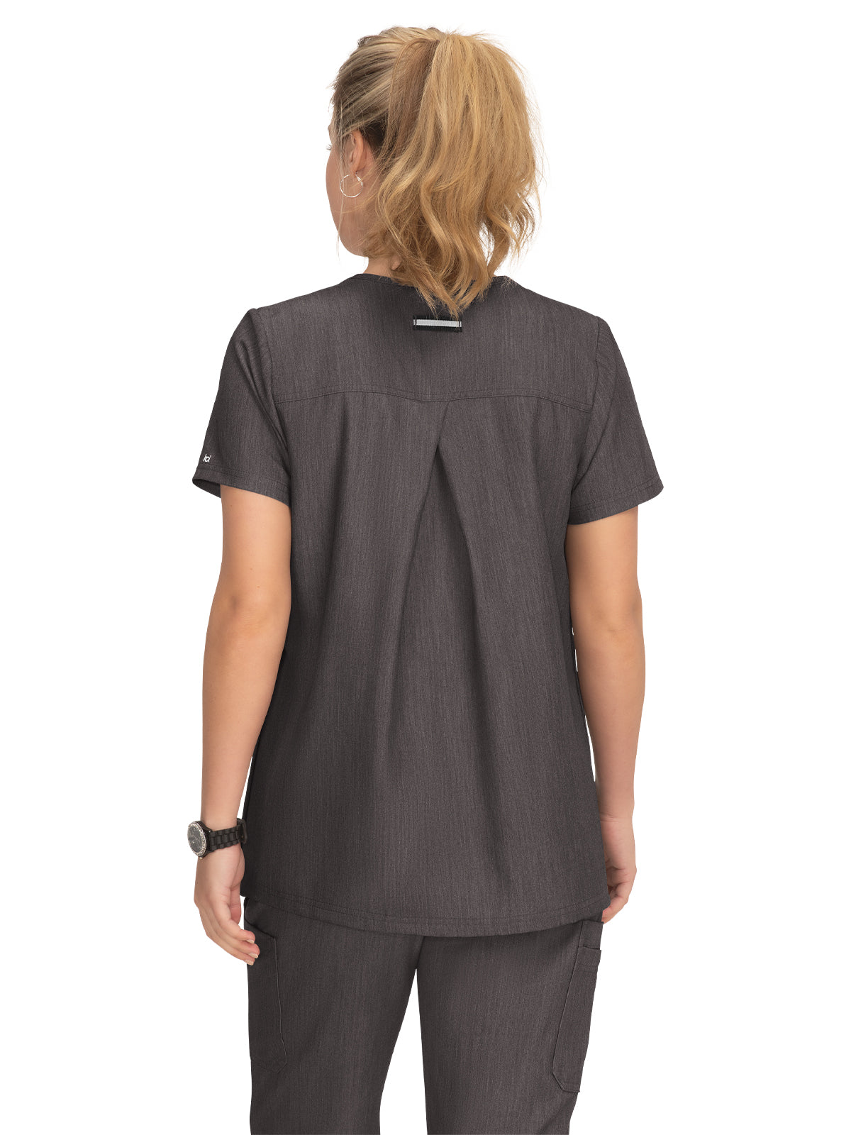 Women's 2-Pocket Maternity Onboard Scrub Top