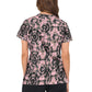 Women's 2-Pocket Split-Neck Print Naomi Scrub Top