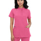 Women's 4-Pocket Zipper-Neck Mandarin Collar Driven Scrub Top