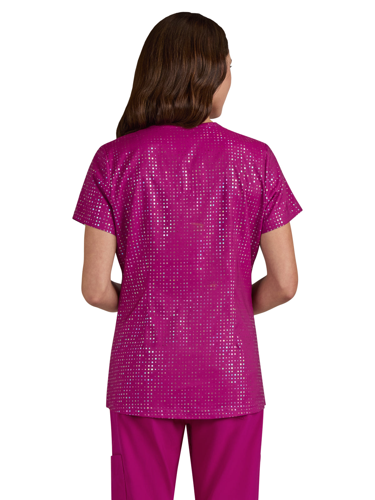 Women's 2-Pocket Stretch Print Velora Top