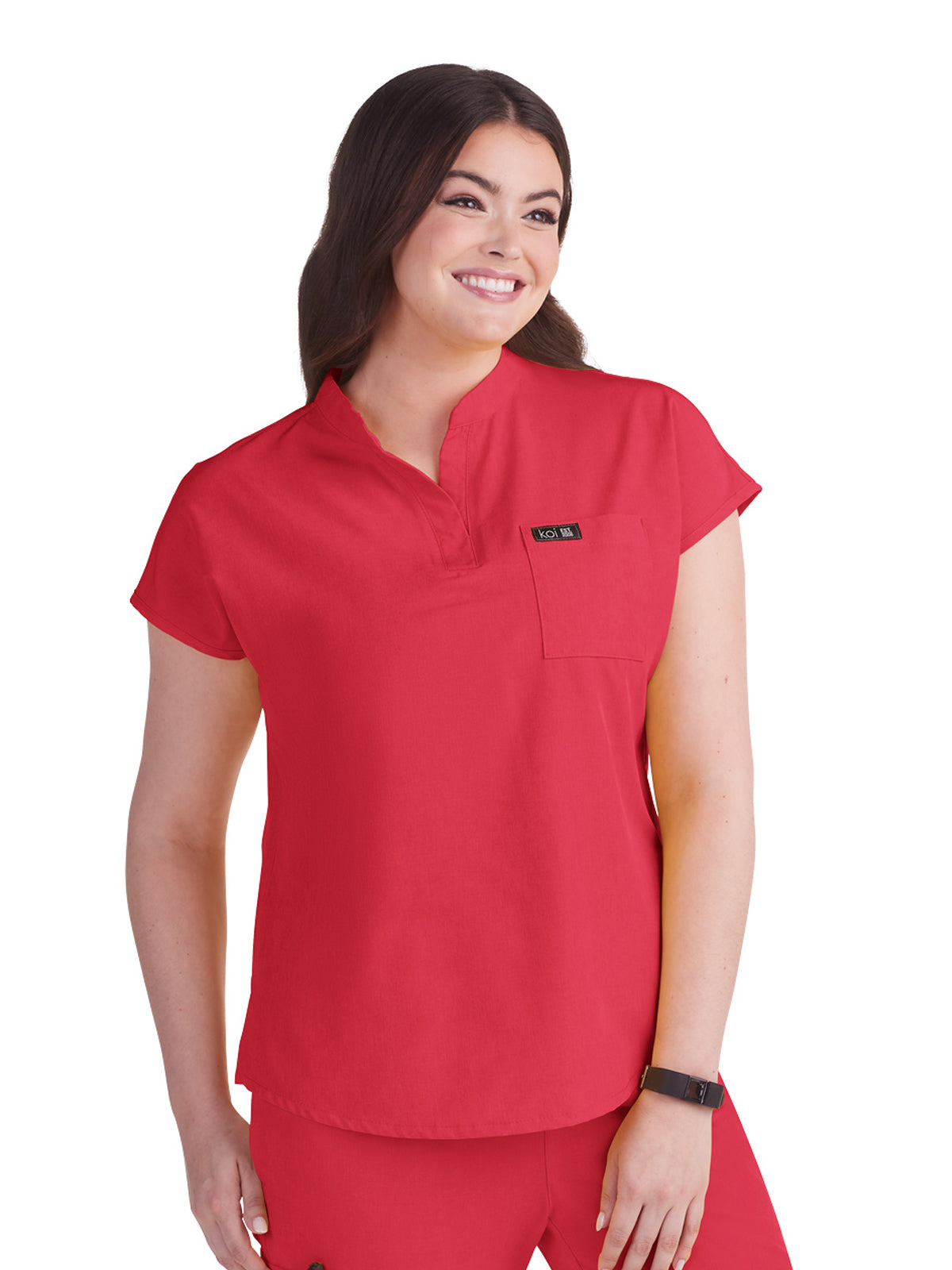 Women's 1-Pocket Stretch Tuck-In Ari Scrub Top