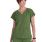 Women's Heart-Shaped Neckline Meadow Scrub Top