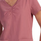 Women's Shirred Chest V-Neck Enik Top