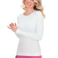 Women's Stretch Long-Sleeve Seamless Knit Divine Underscrub Tee