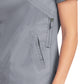 Women's 3-Pocket Mock-Wrap Philosophy Top - 316 - Platinum Grey