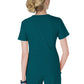Women's 4-Pocket Zipper Neck Serenity Top - 317 - Caribbean
