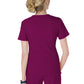 Women's 4-Pocket Zipper Neck Serenity Top - 317 - Wine