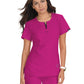 Women's 4-Pocket Zipper Neck Serenity Scrub Top