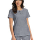 Women's 4-Pocket Zipper Neck Serenity Scrub Top