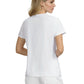 Women's 4-Pocket Stretch V-Neck Becca Top - 373 - White